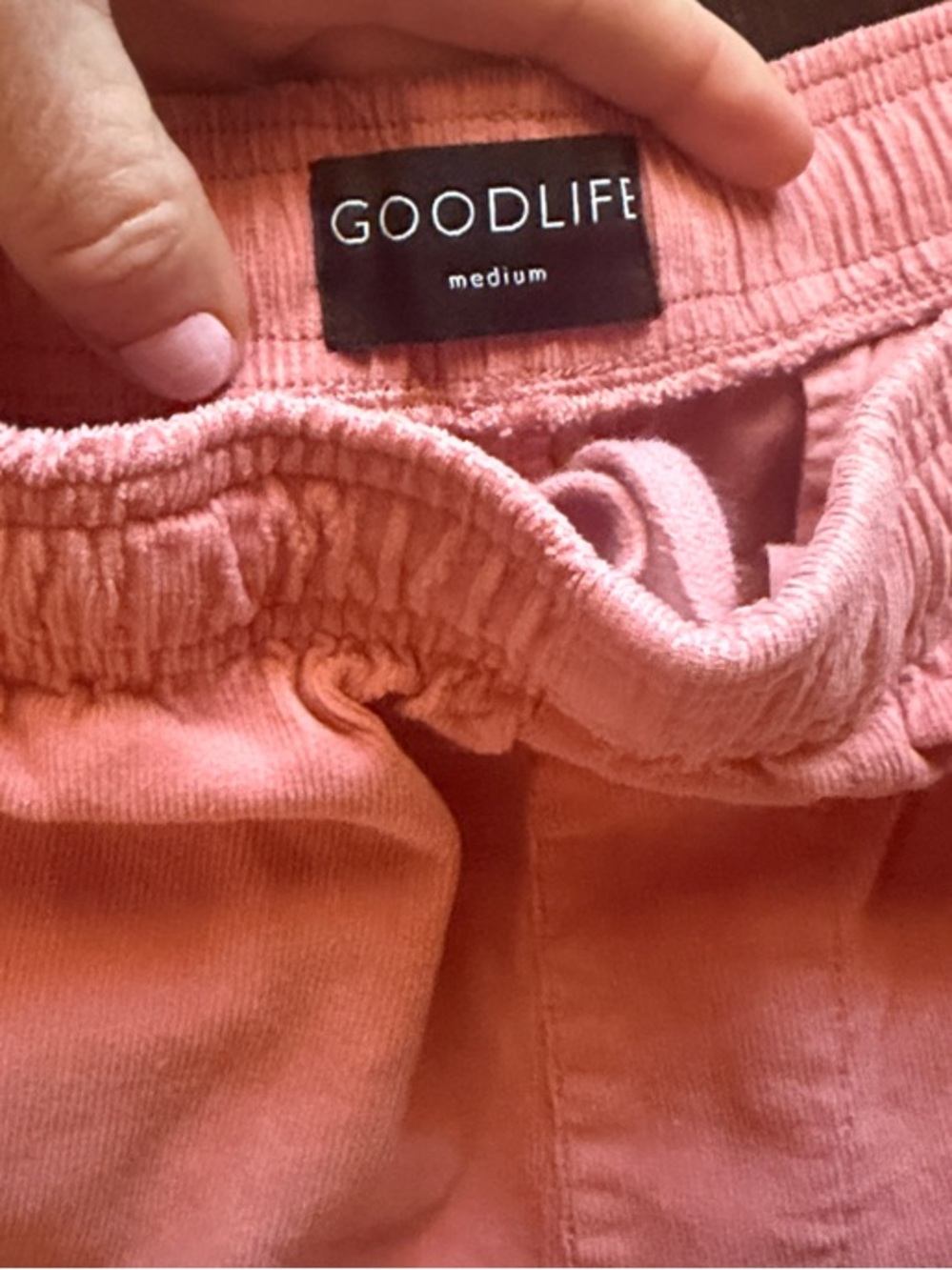 Goodlife Mens Stretch Corduroy Shorts View 2